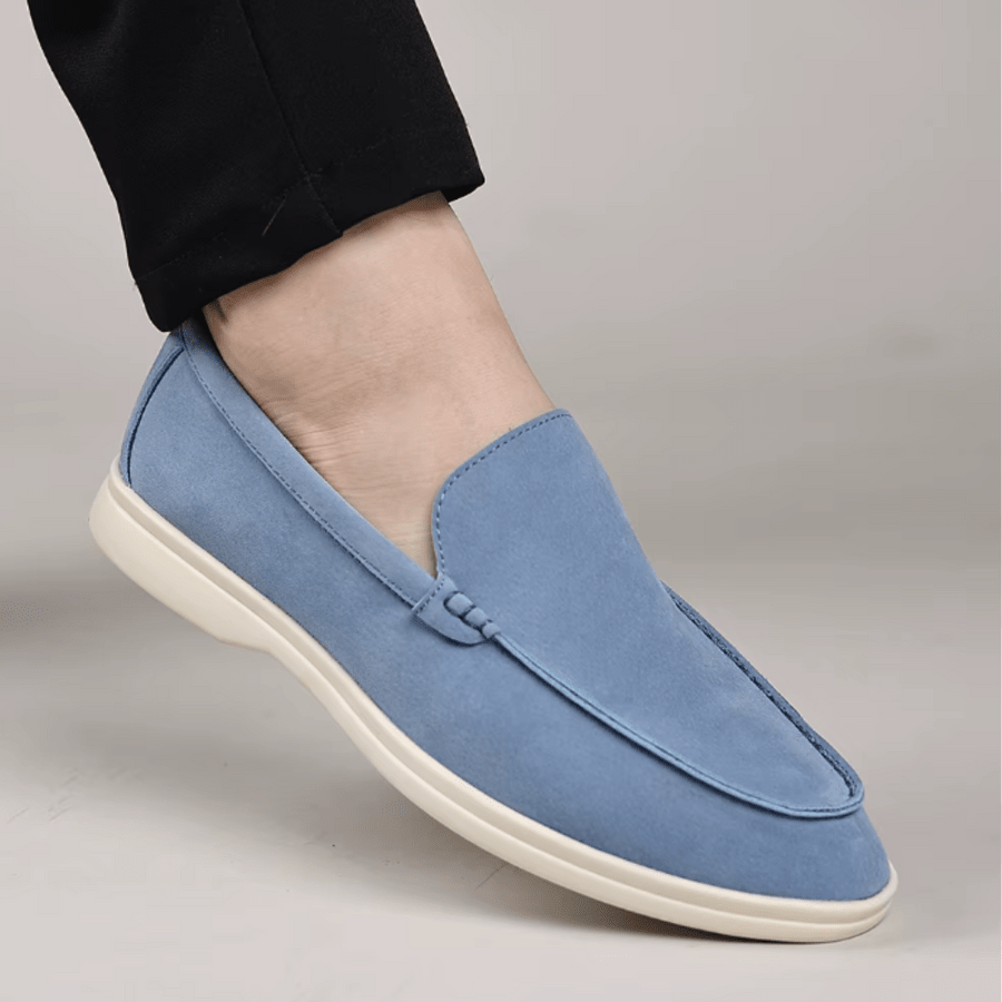 Classic Suede Loafers - Luxoria