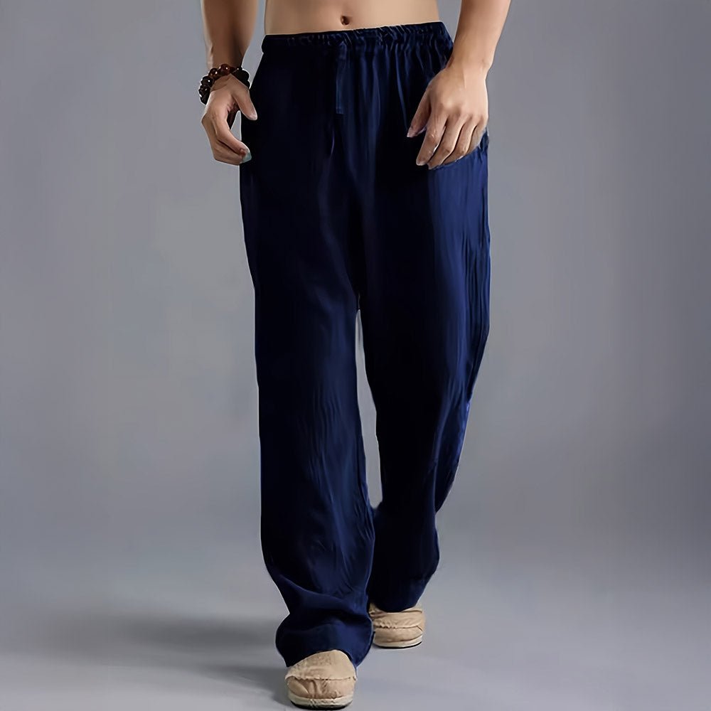 Breathable Linen Pants - Luxoria