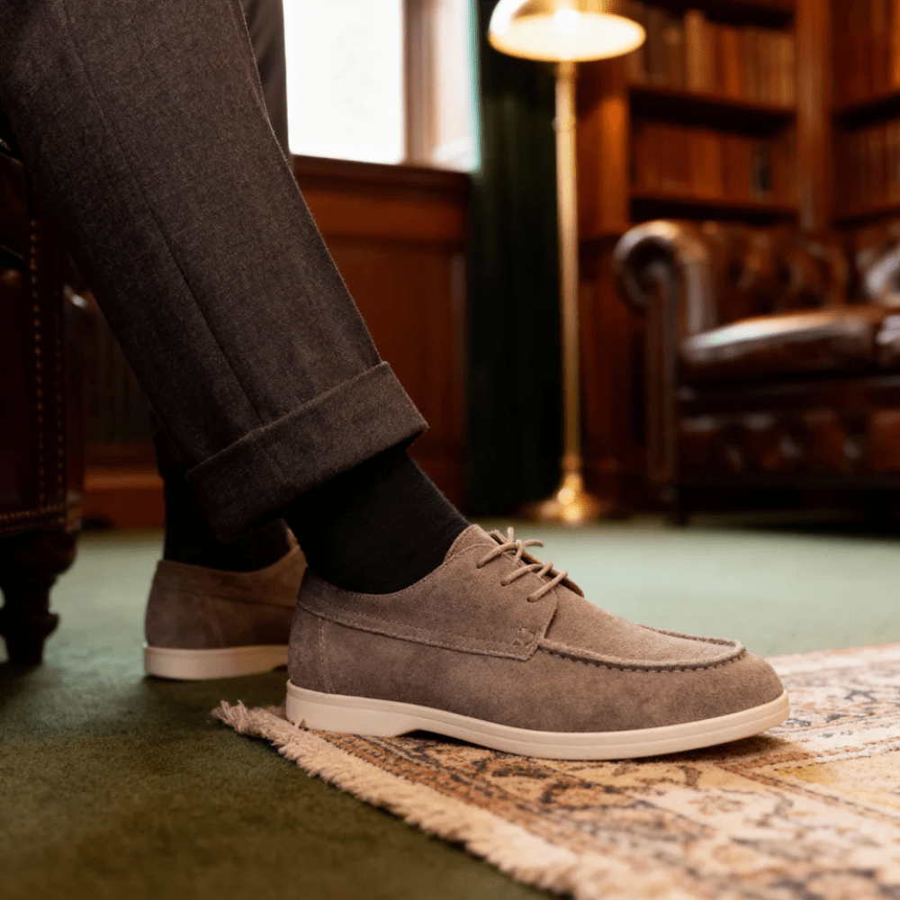 Elegant Suede Shoes - Luxoria