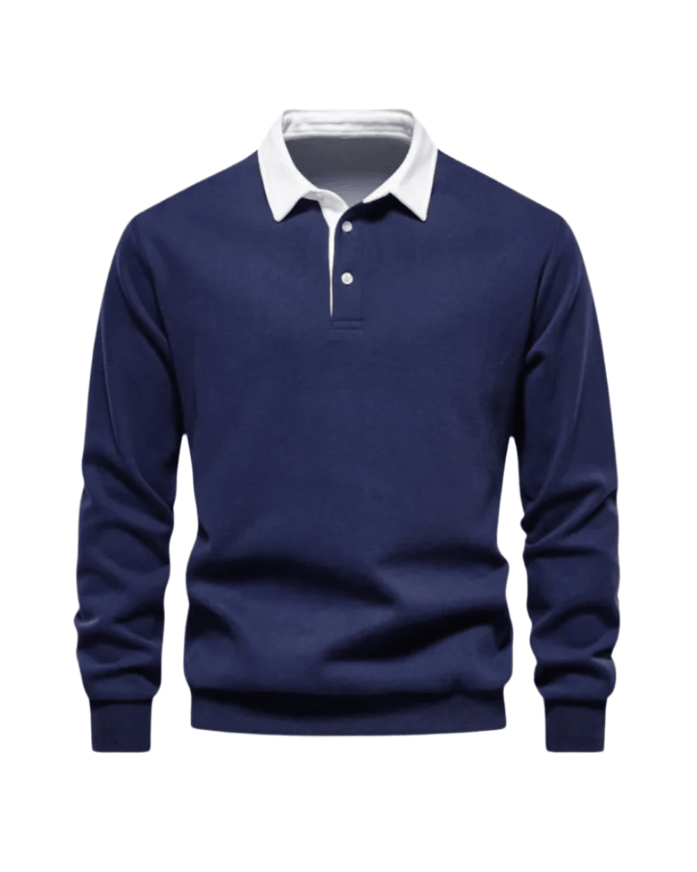 Adrian Casual Polo Sweater - Luxoria