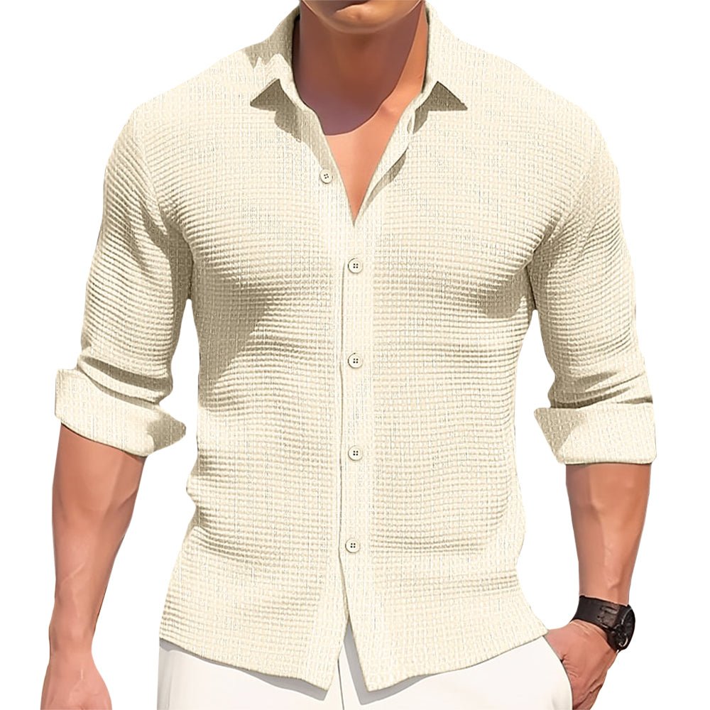 Casual Cotton Shirt - Luxoria