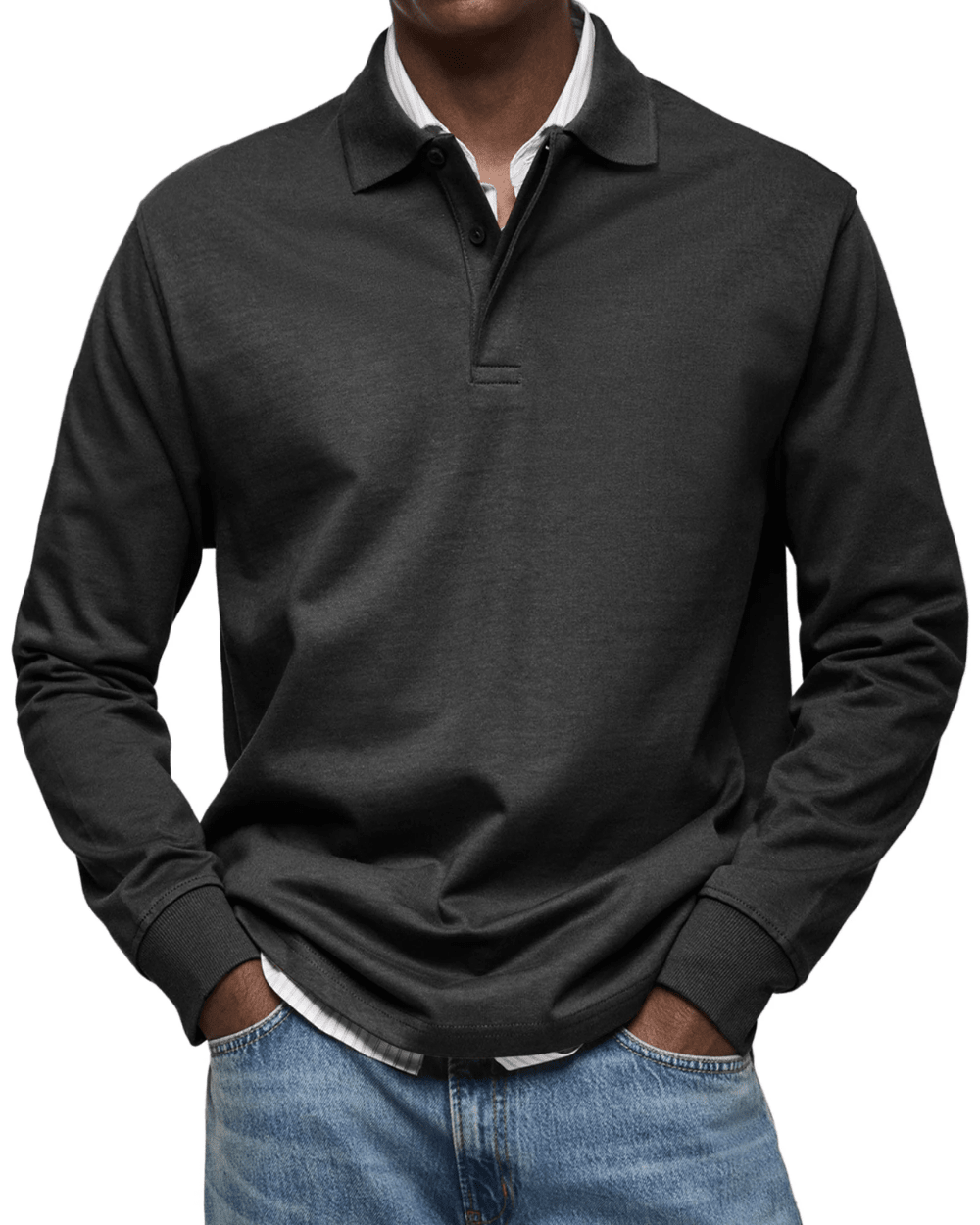 Casual Polo Sweater - Luxoria
