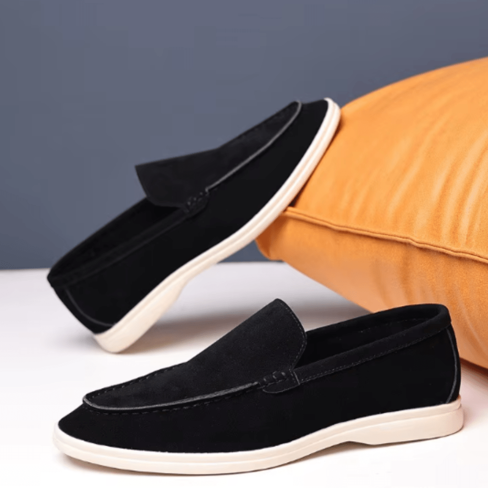 Classic Suede Loafers - Luxoria