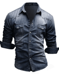 Denim Shirt - Luxoria