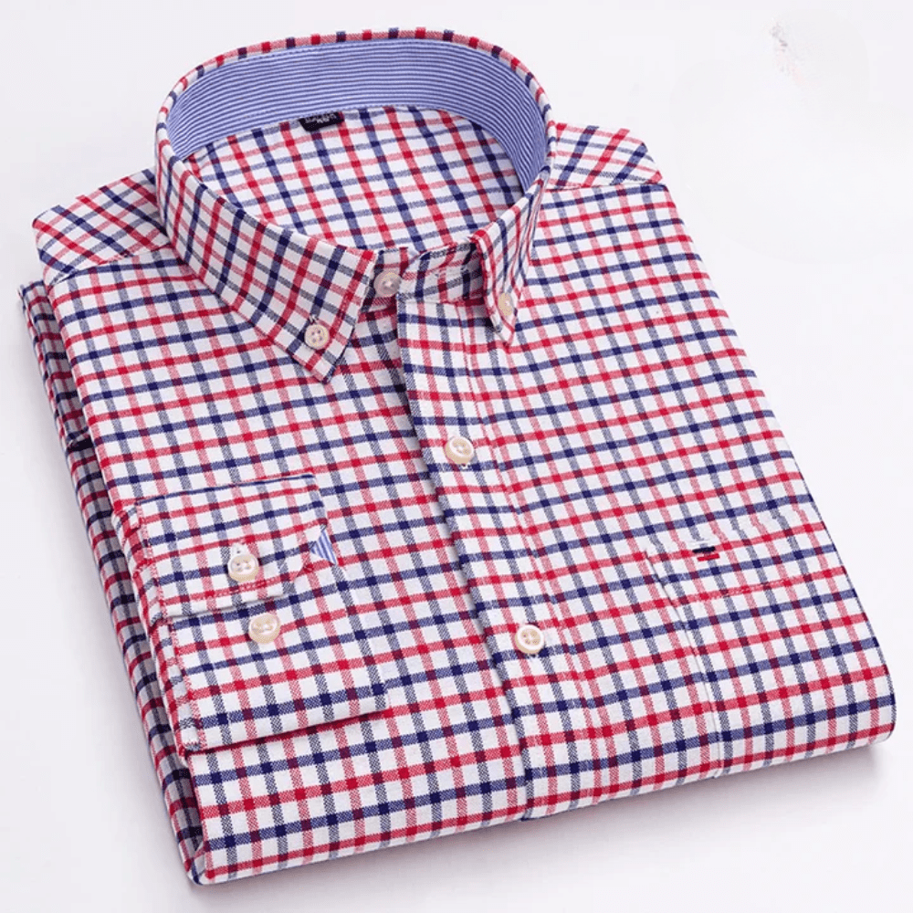 Casual Cotton Shirt - Luxoria