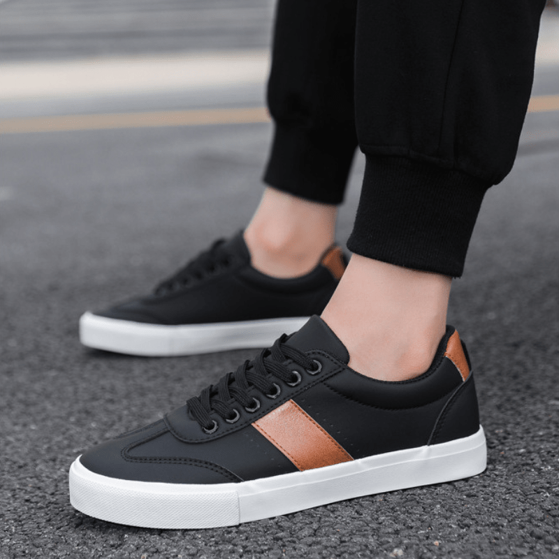 Miami Leather Sneakers - Luxoria