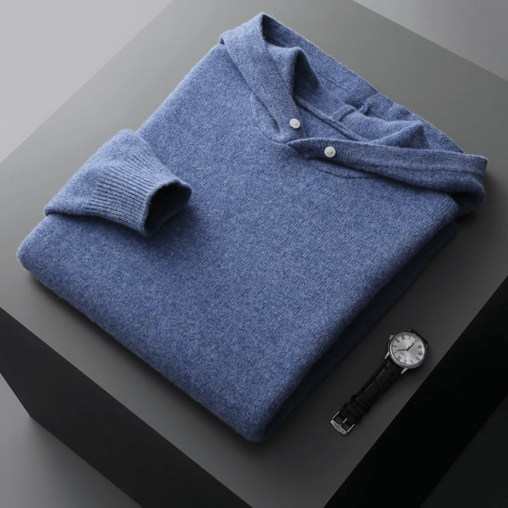 Nova Merino Wool Hoodie - Luxoria