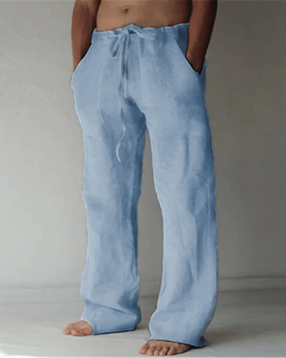 Breathable Linen Pants - Luxoria