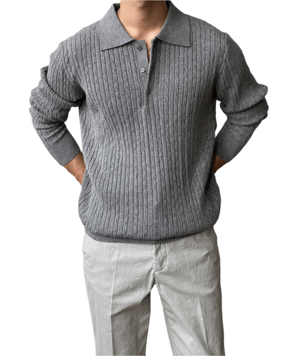 Tomasso Knitted Sweater - Luxoria