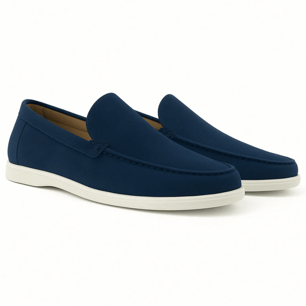 Casual Suede Loafers - Luxoria