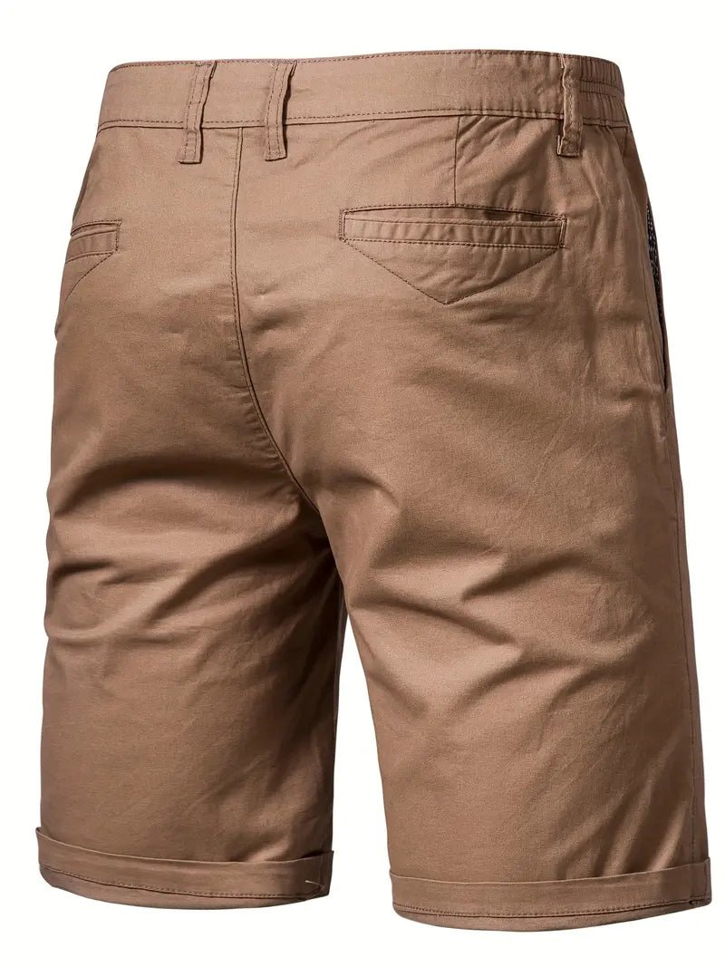 Elegant Cotton Shorts - Luxoria