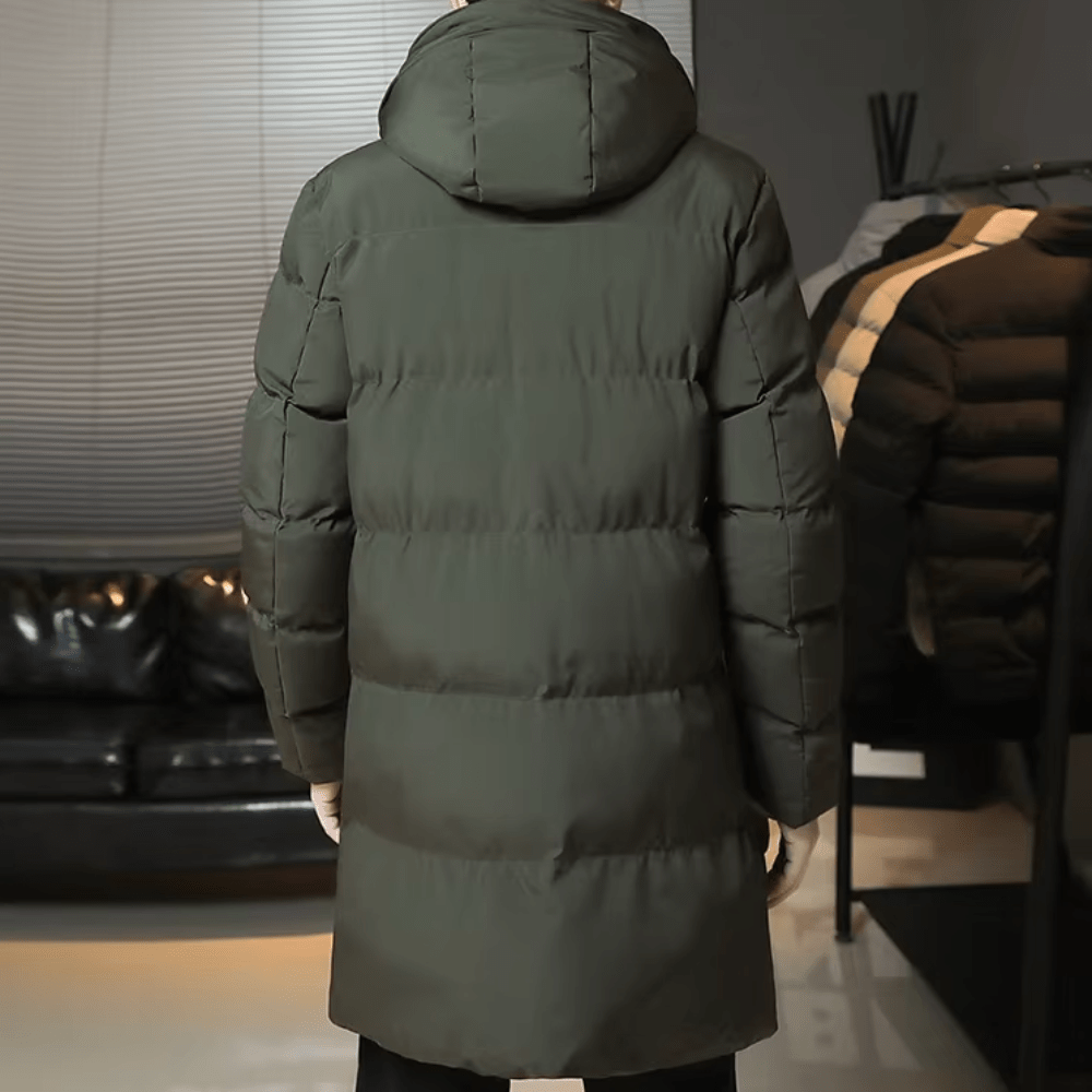 Elegant Long Winter Jacket - Luxoria