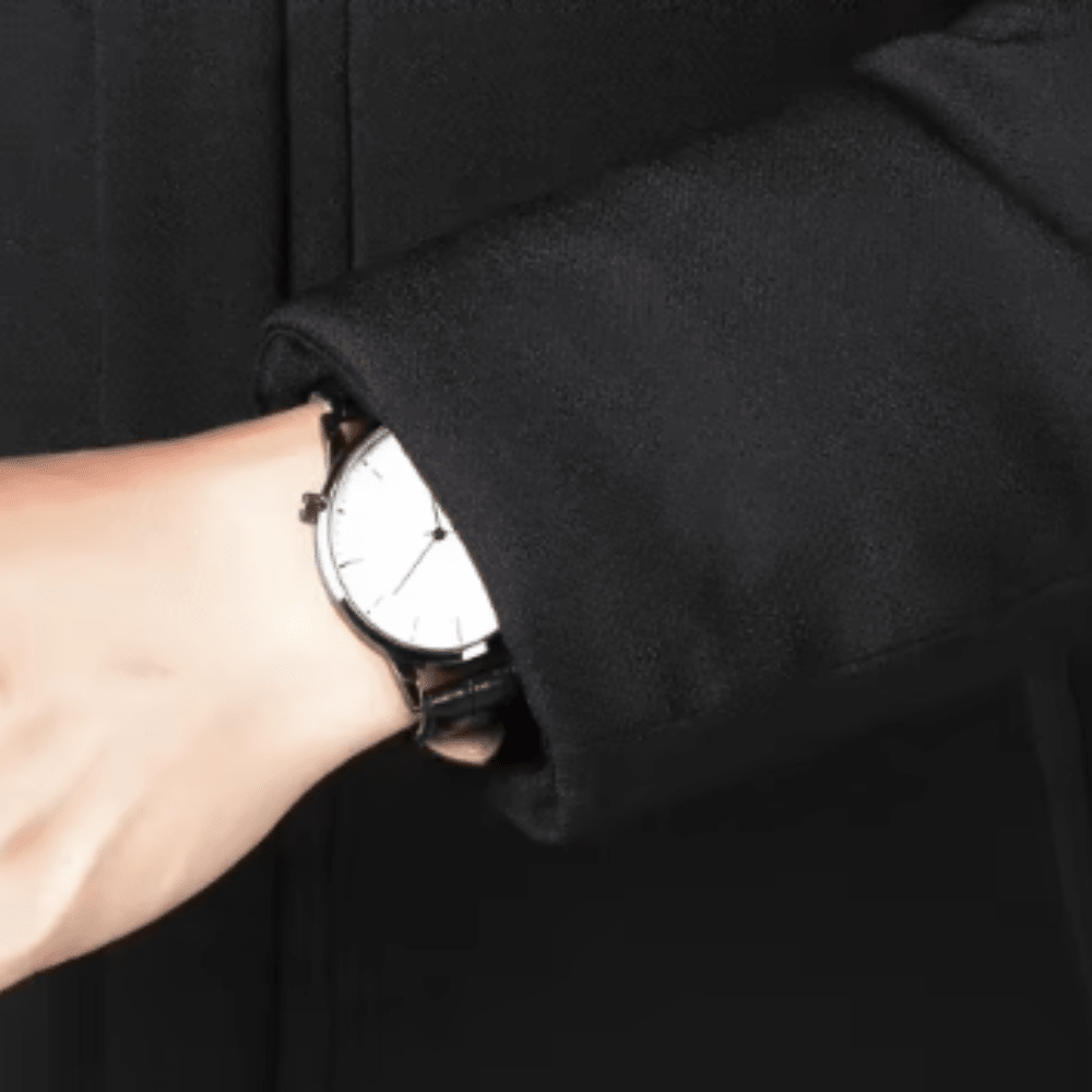 Elegant Long Men's Jacket - Luxoria