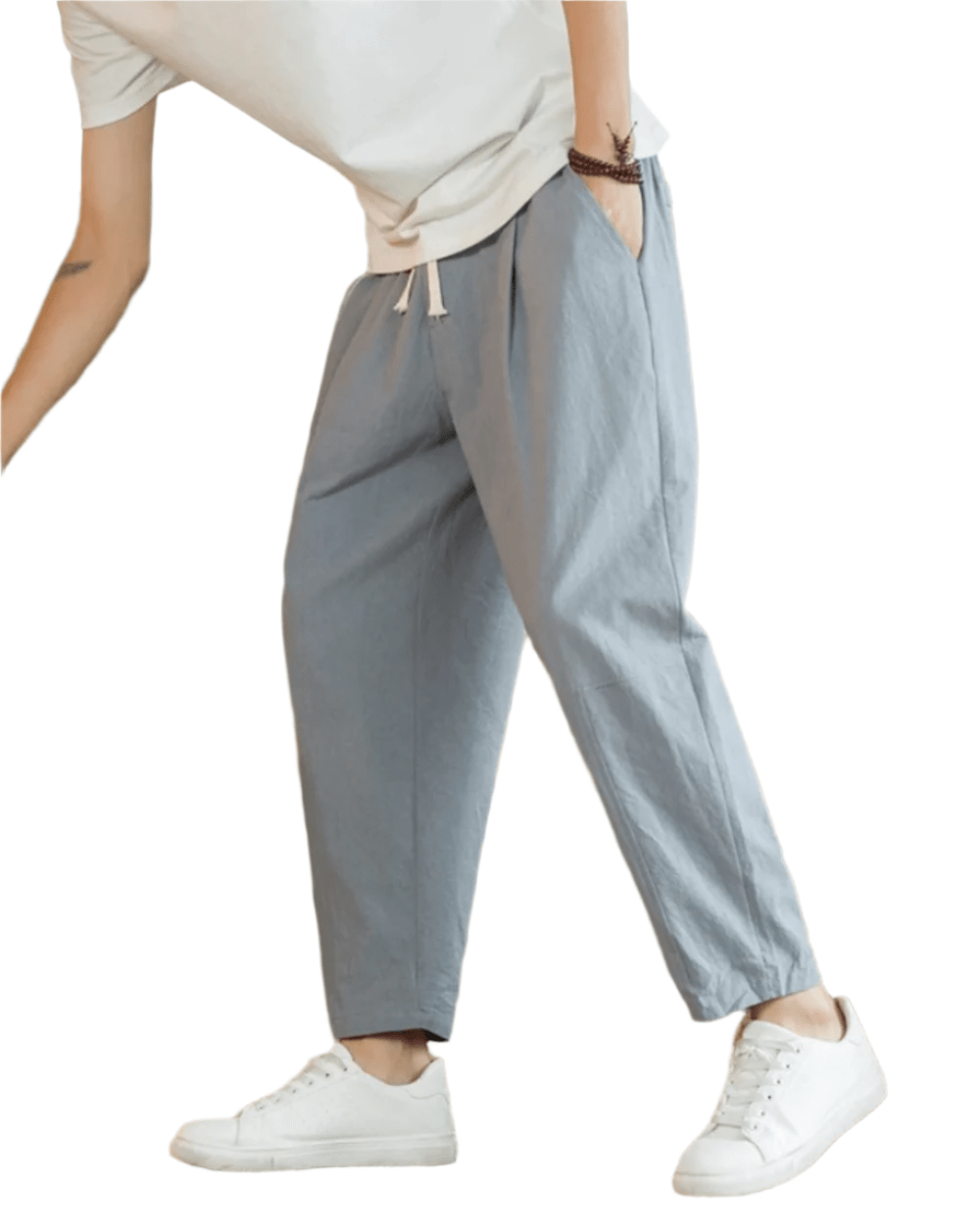 Rome Cotton Pantalon - Luxoria