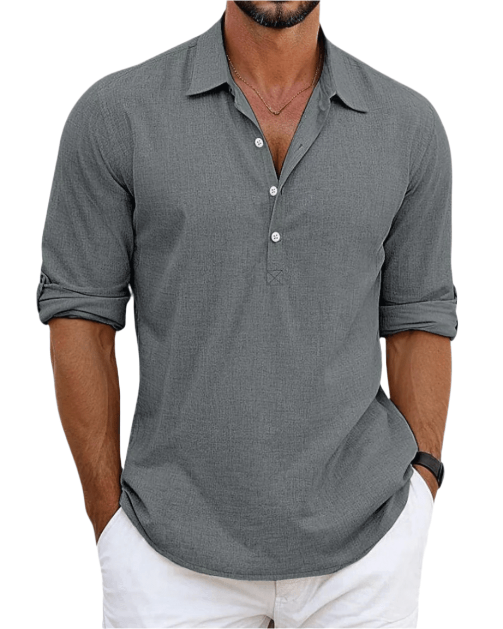 Premium Linen Shirt - Luxoria