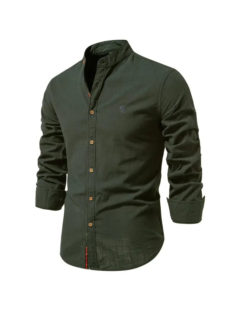 Elegant Breathable Men's Shirt - Luxoria