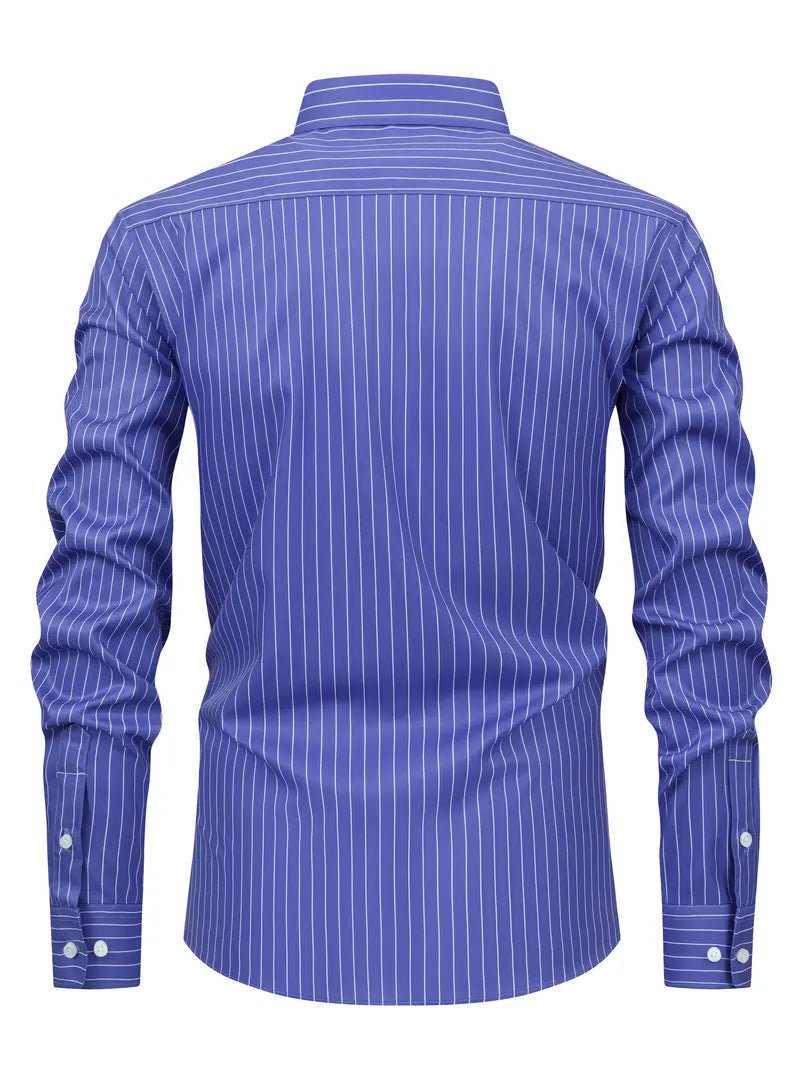 Chic Striped Shirt - Luxoria