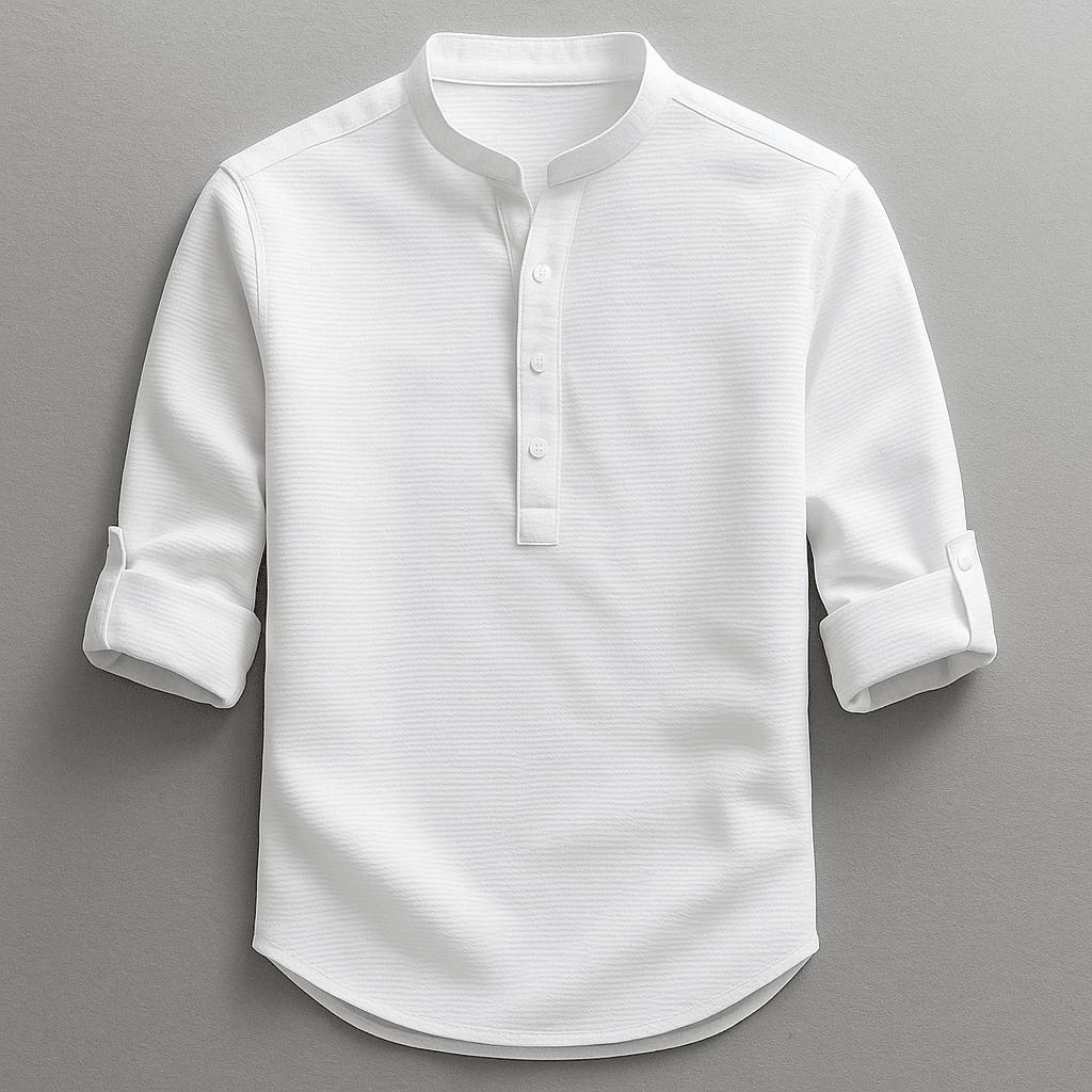 Elegant Cotton Shirt - Luxoria