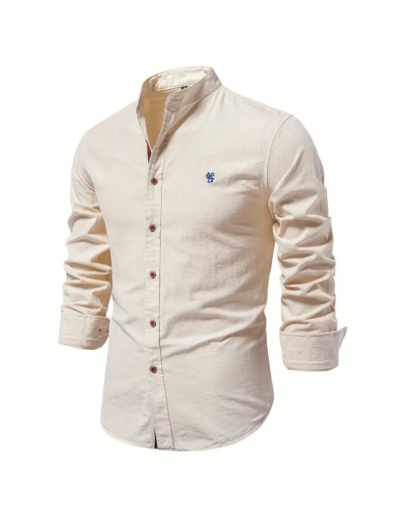Elegant Breathable Men's Shirt - Luxoria