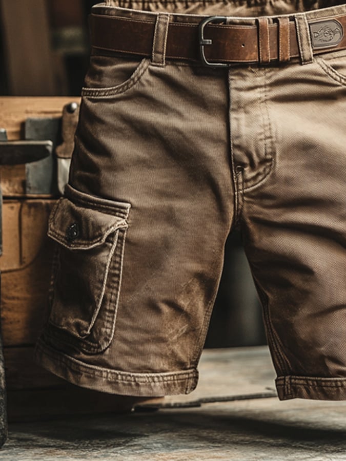 Casual Work Shorts - Luxoria