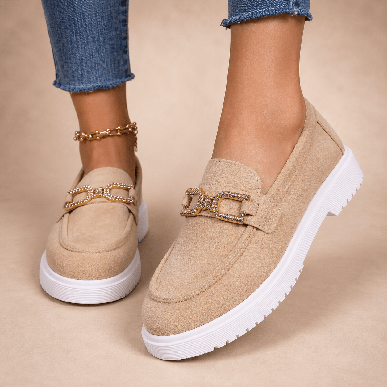 Diana | Zapatillas deportivas tipo mocasín. - Luxoria