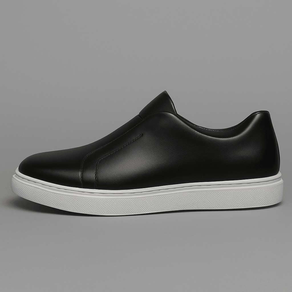 Elegant Leather Slip - On Shoes - Luxoria