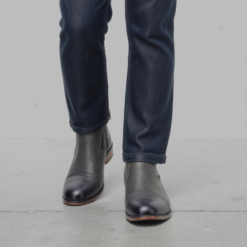 Leather Chelsea Boots - Luxoria