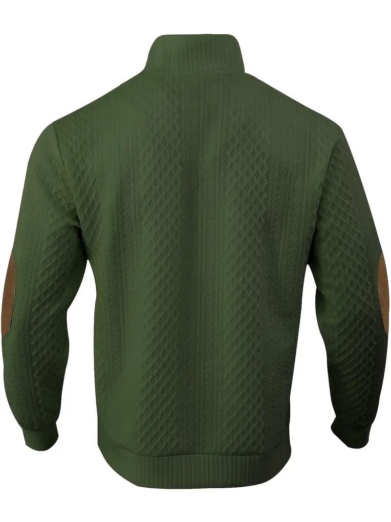 Elegant Button Sweater - Luxoria