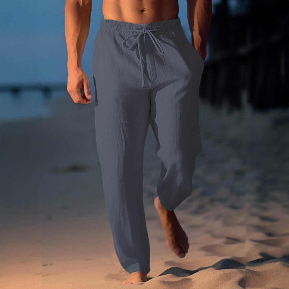 Zakynthos Linen Pants - Luxoria