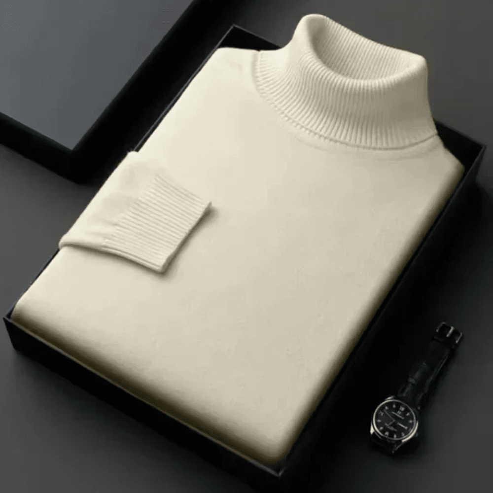 Alioth Cashmere Turtleneck - Luxoria