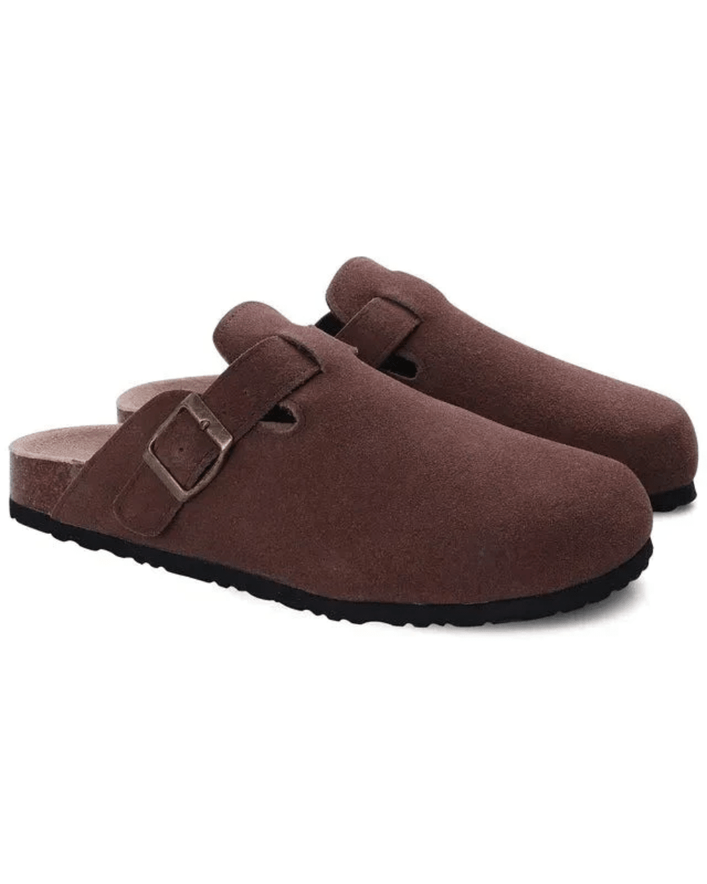 Oxford Suede Clogs - Luxoria