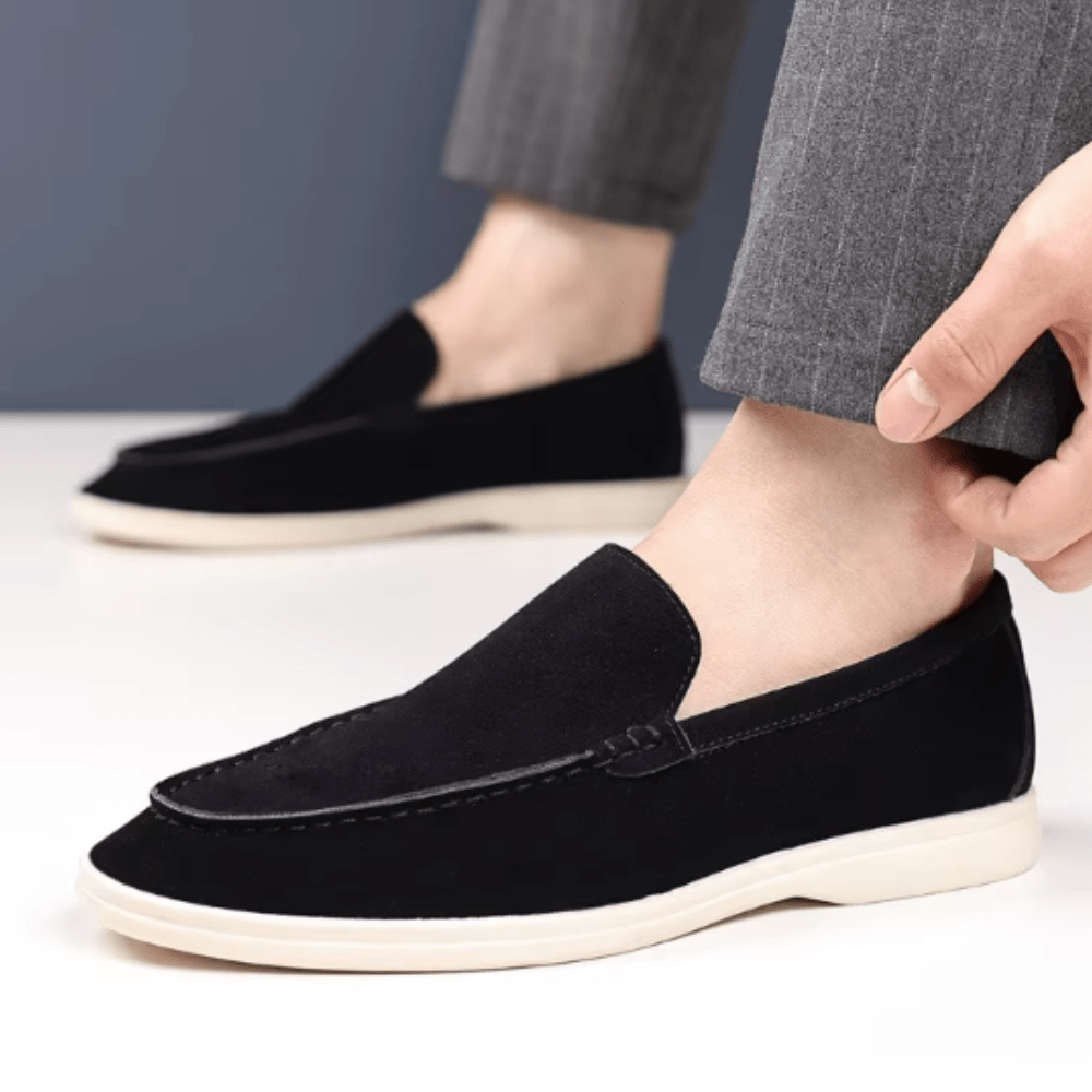 Classic Suede Loafers - Luxoria
