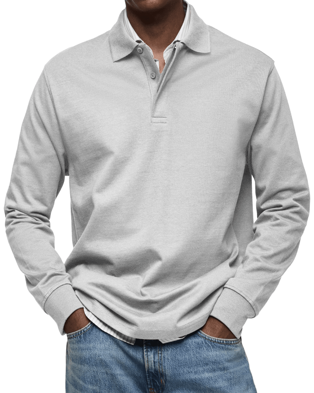 Casual Polo Sweater - Luxoria