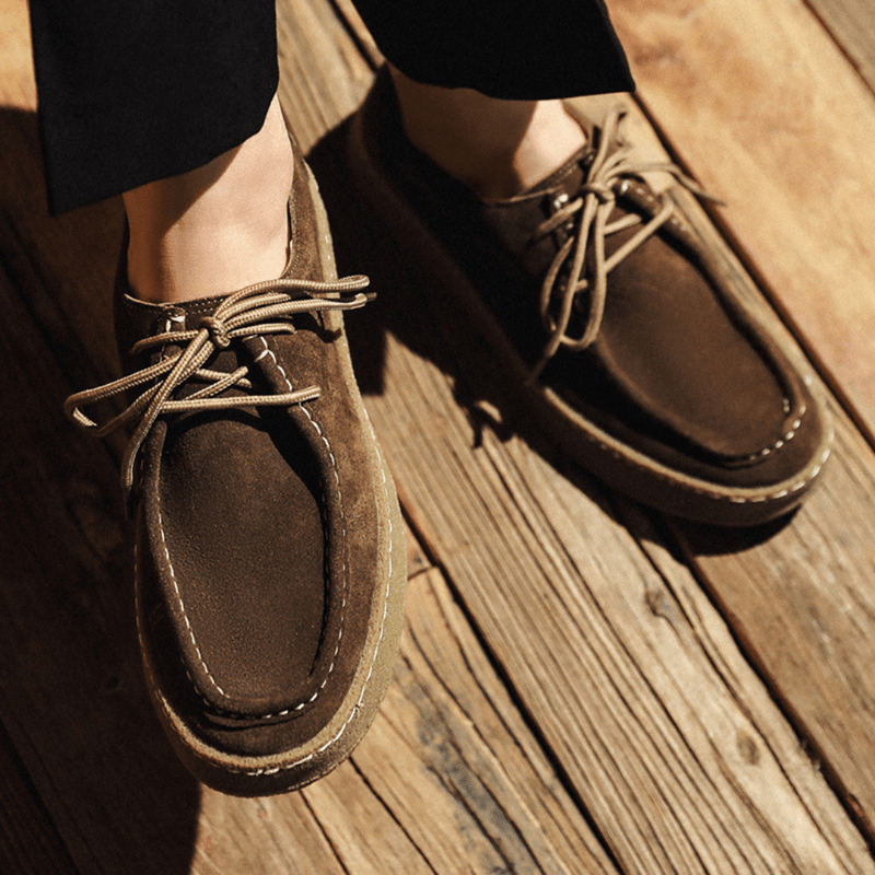 Casual Suede City Shoes - Luxoria