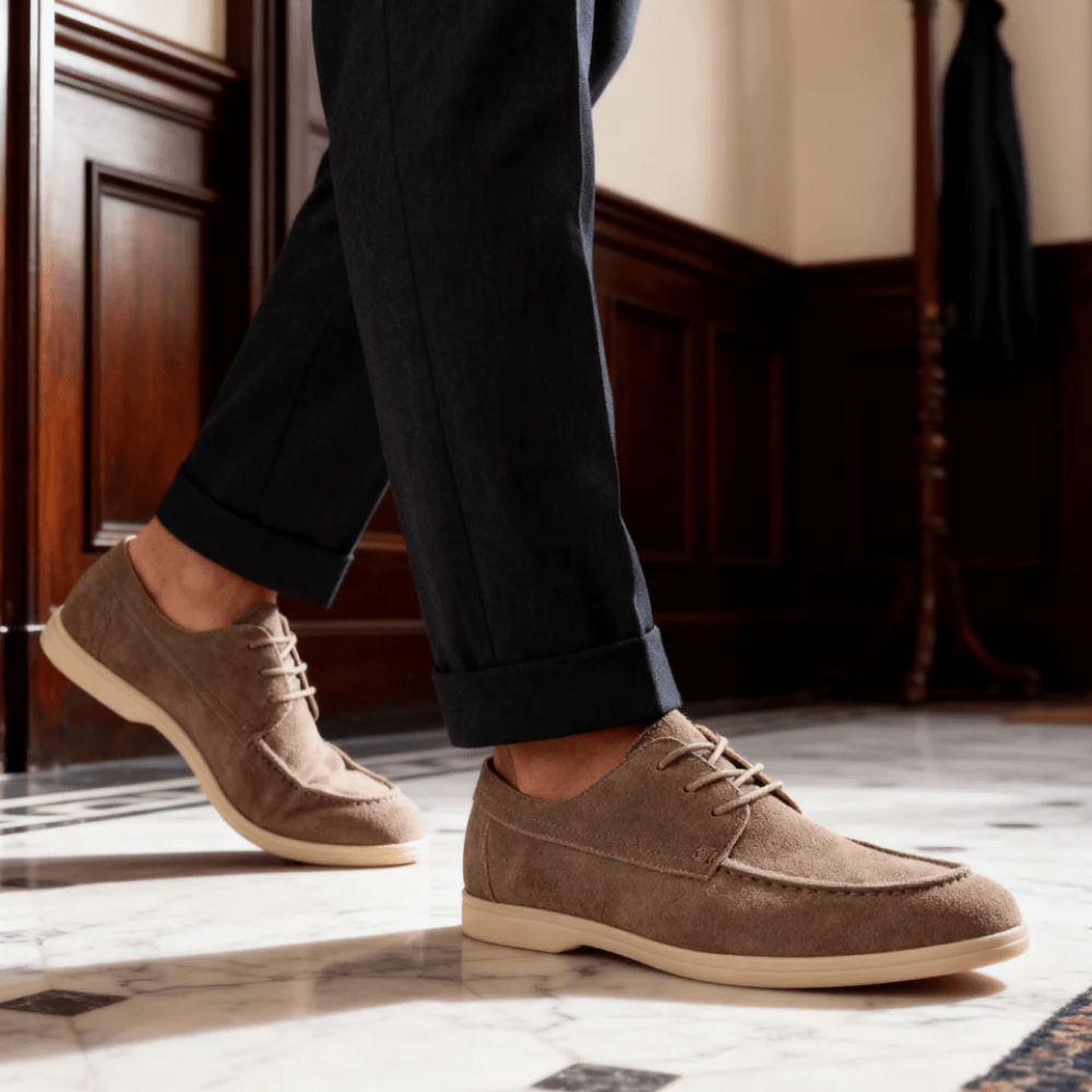 Elegant Suede Shoes - Luxoria