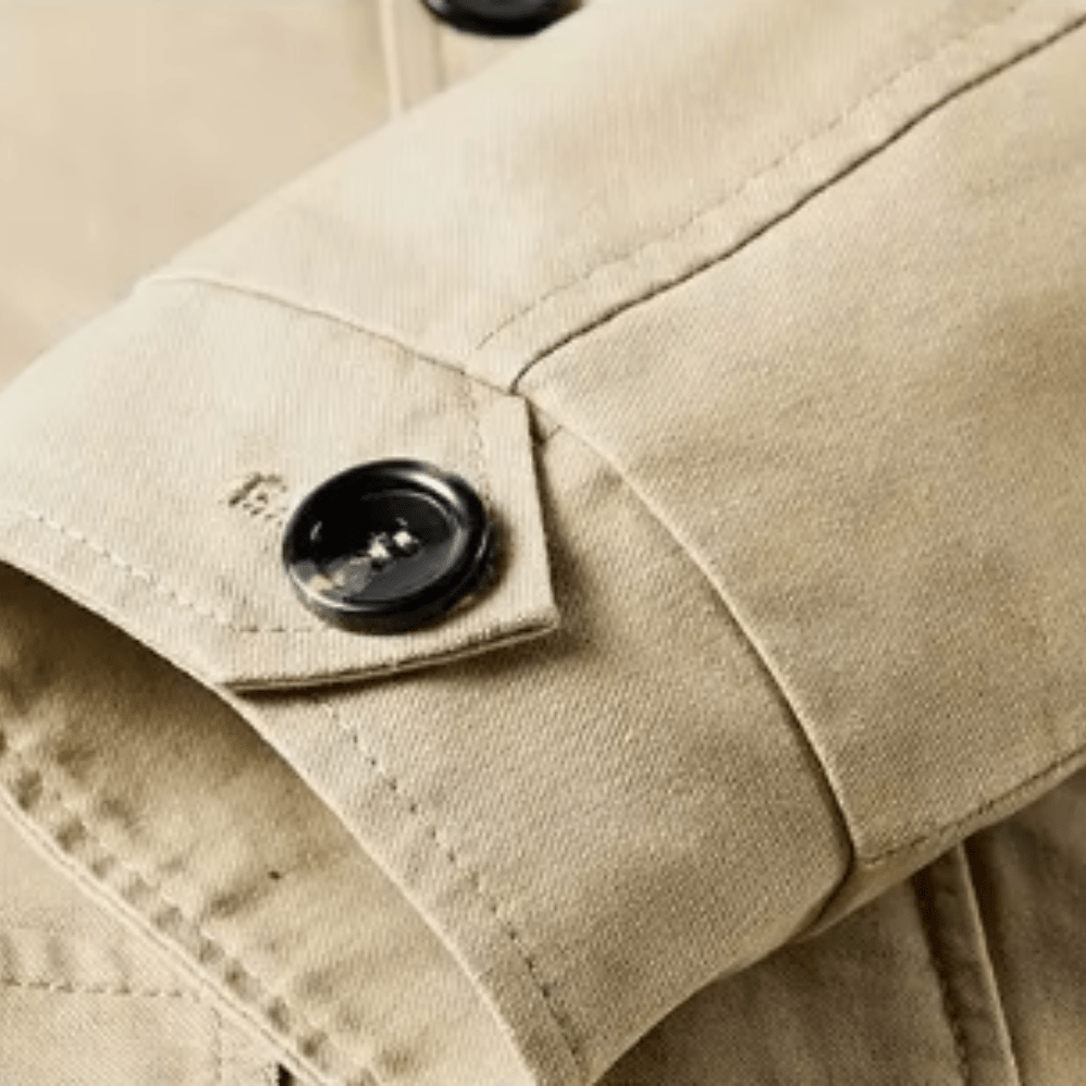 Elegant Multi - Pocket Jacket - Luxoria