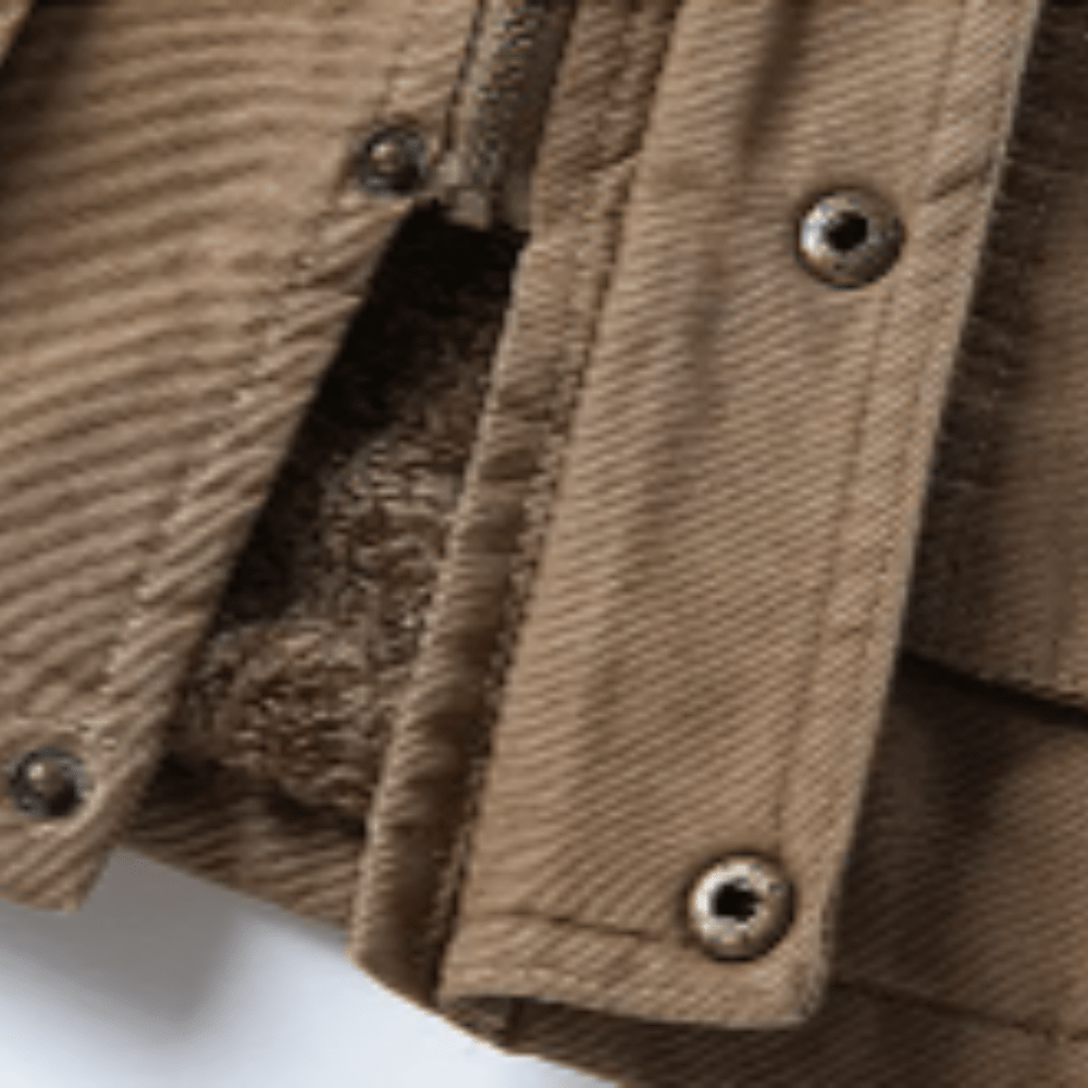 Elegant Windproof Winter Jacket - Luxoria