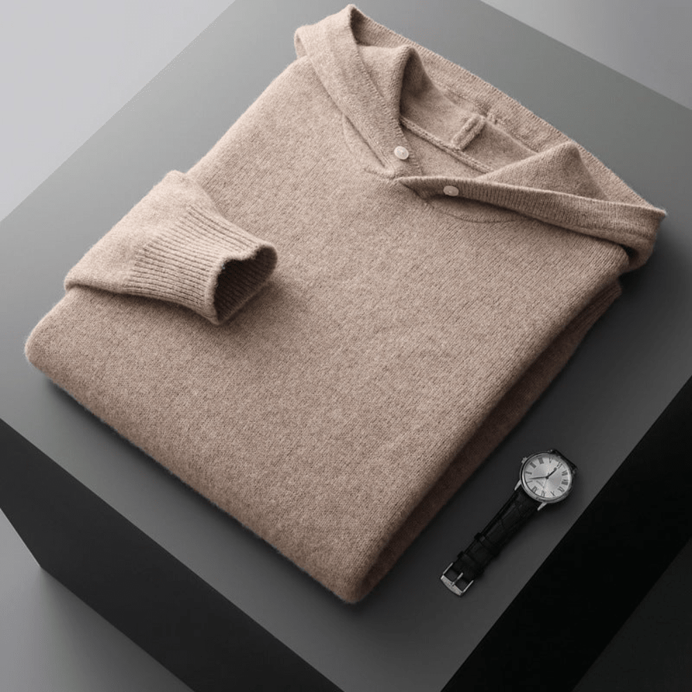 Nova Merino Wool Hoodie - Luxoria