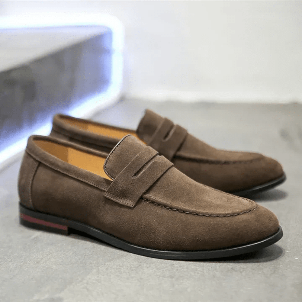 Suede Summer Loafers - Luxoria
