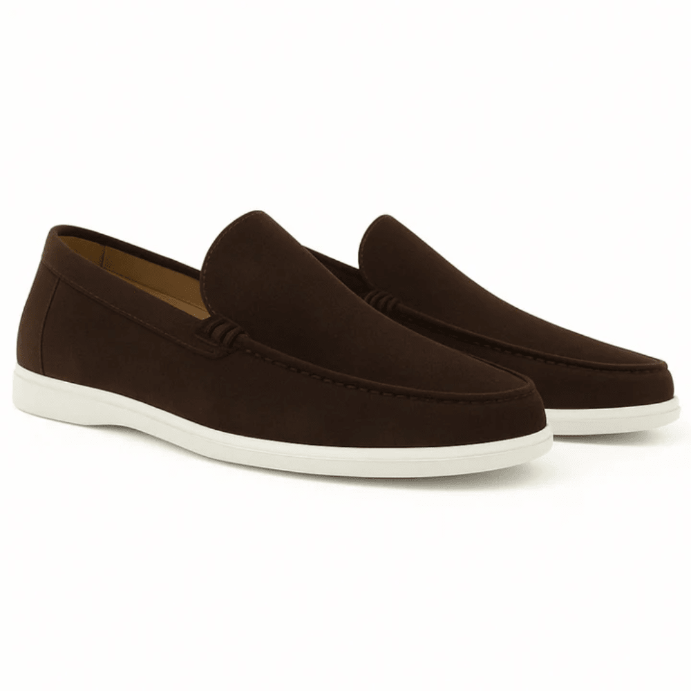 Casual Suede Loafers - Luxoria