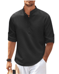 Long Sleeved Polo Shirt - Luxoria