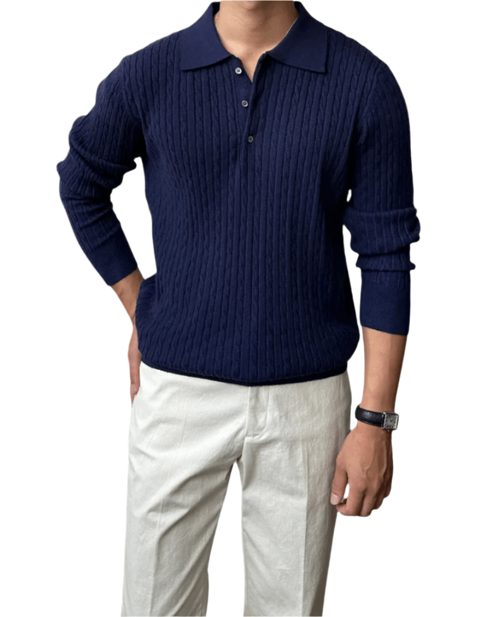 Tomasso Knitted Sweater - Luxoria