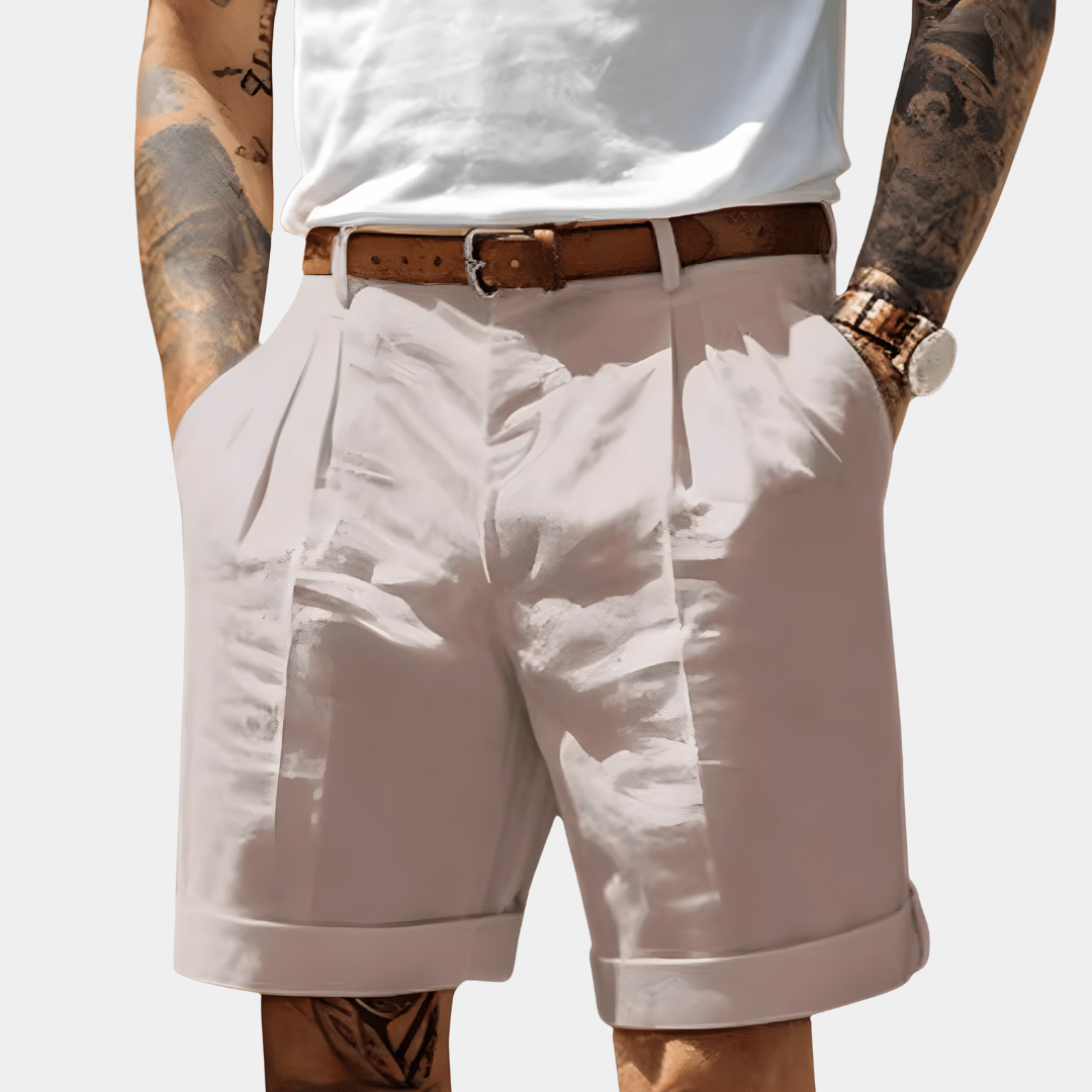 Casual Cotton Shorts - Luxoria