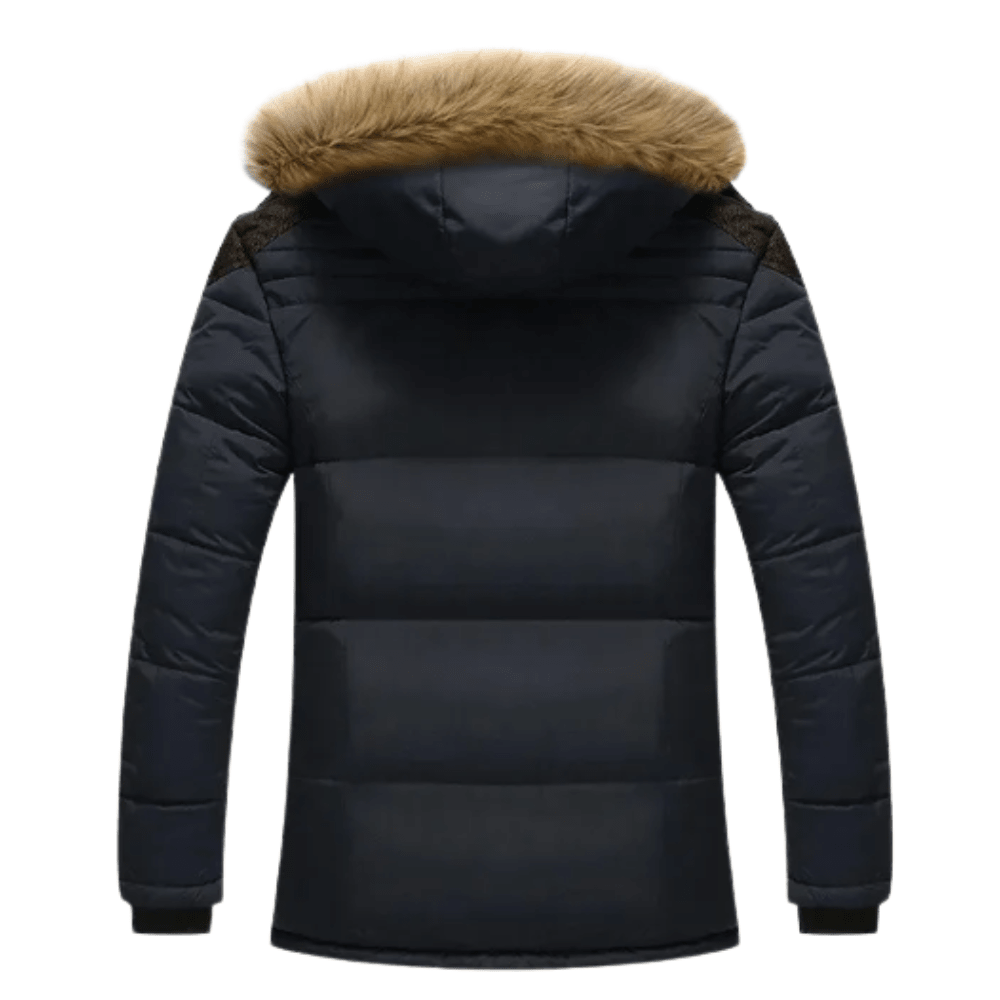 Elegant Padded Fleece Winter Jacket - Luxoria