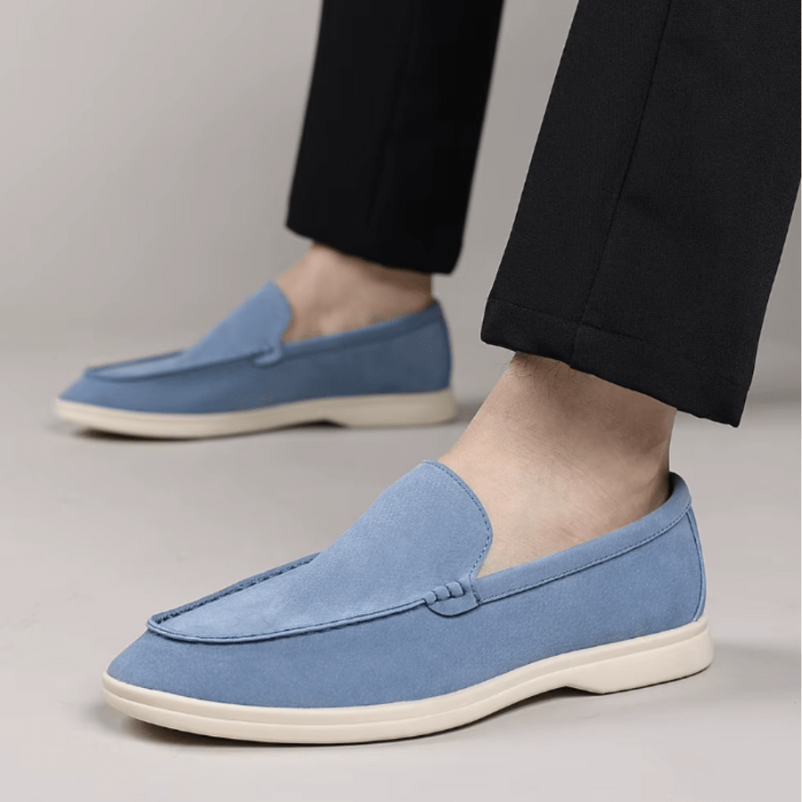 Classic Suede Loafers - Luxoria