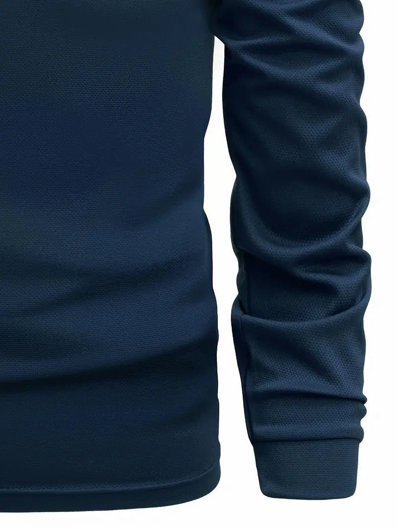 Lightweight Polo Sweater - Luxoria