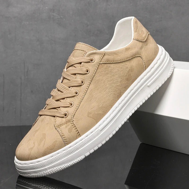 Athene Leather Sneakers - Luxoria