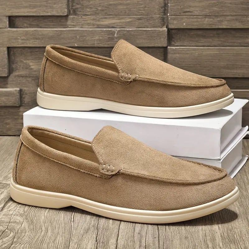 Elegant Leather Loafers - Luxoria