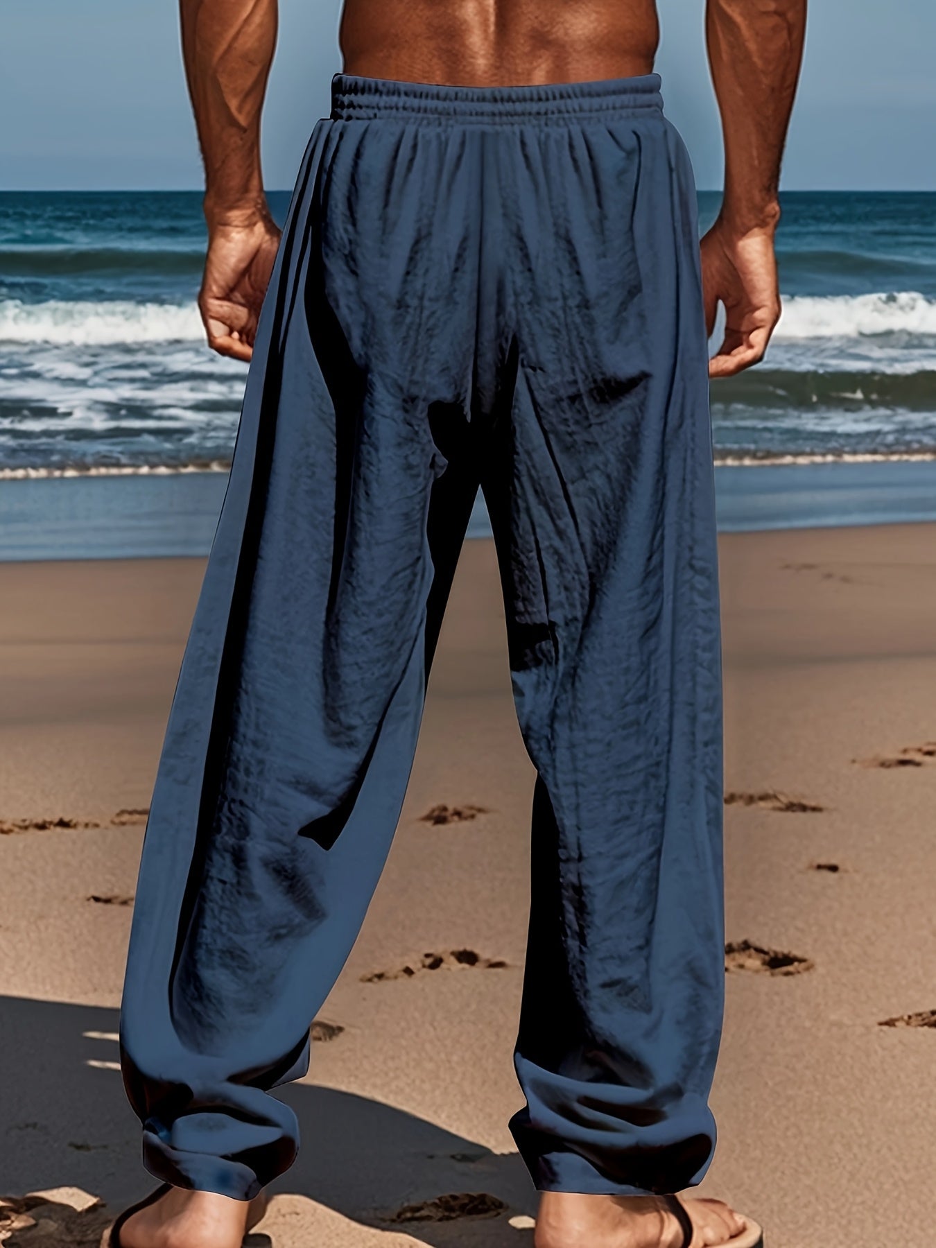 Casual Linen Pants - Luxoria