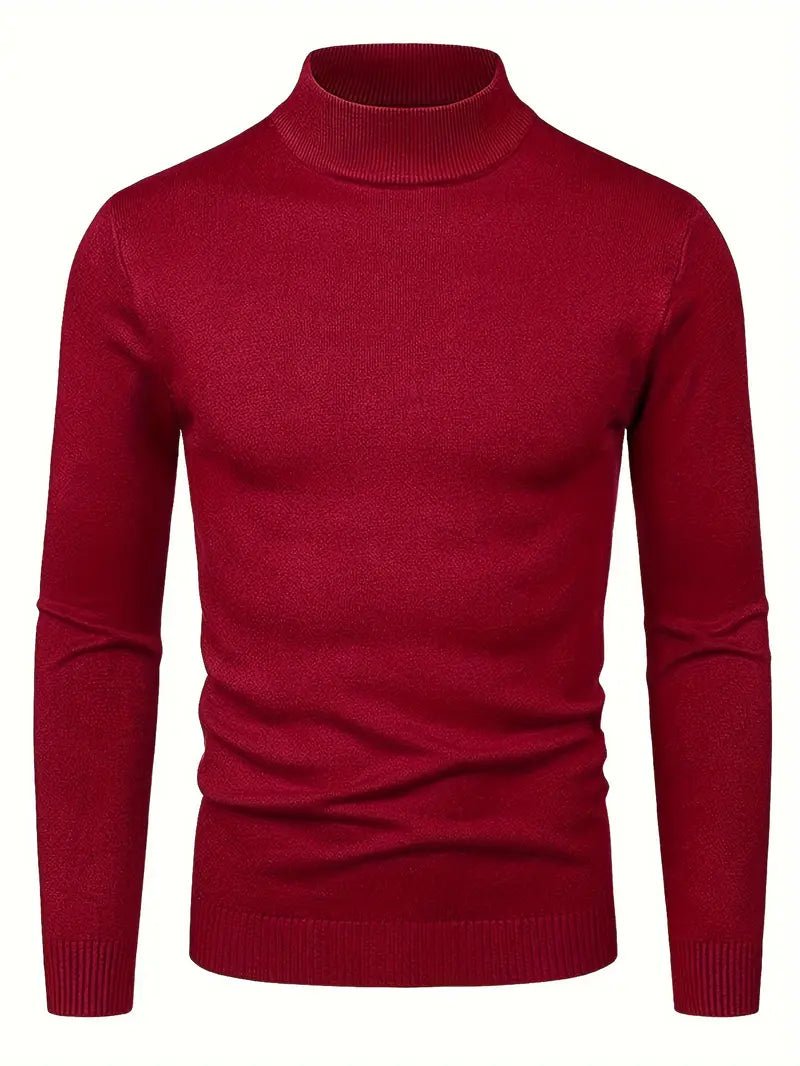 Elegant Turtleneck Sweater - Luxoria